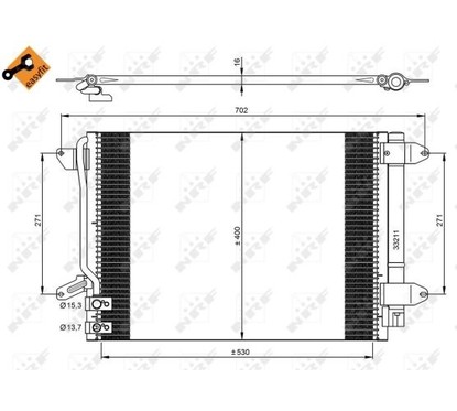 Nrf Condensatori Volkswagen 350028