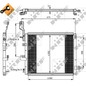 Nrf Condensors Hyundai Atos 04- 350047