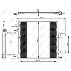 Nrf Condensors Chevrolet Spark 1.0 03/10- 350048