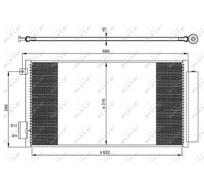 Nrf Condensors Fiat 350061