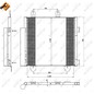 Nrf Condensatore Citroen C1 ''14- 350231