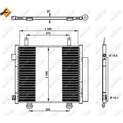 Nrf Condensatore Suzuki Alto 09- 350337