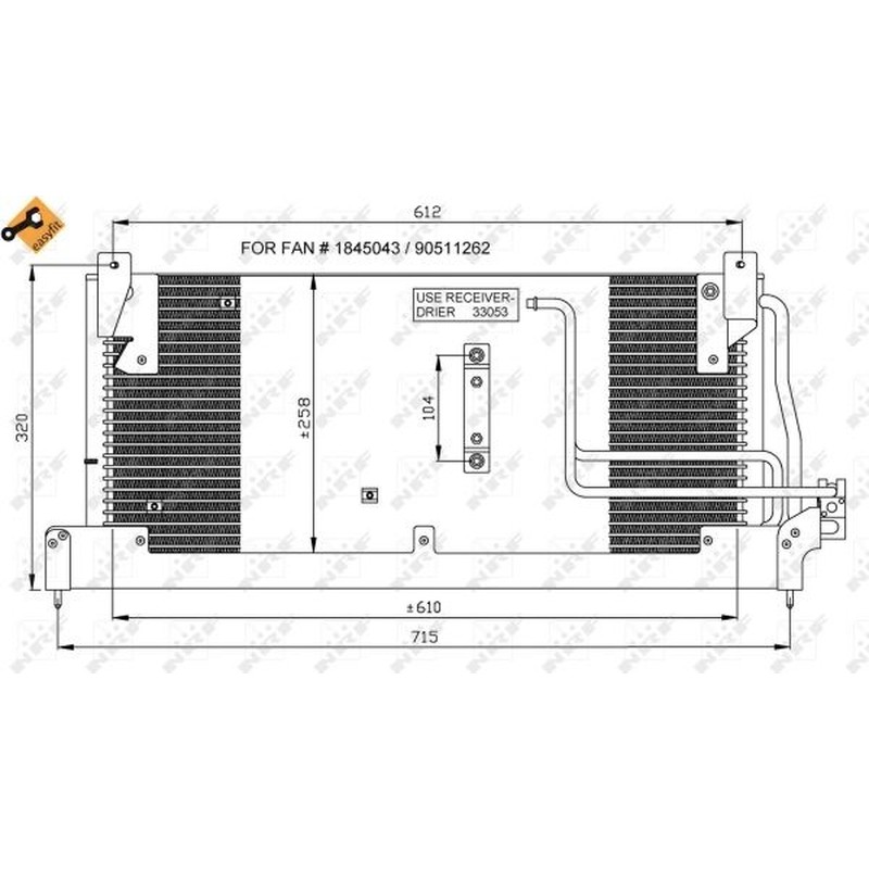 Nrf Condensatori Opel 35218