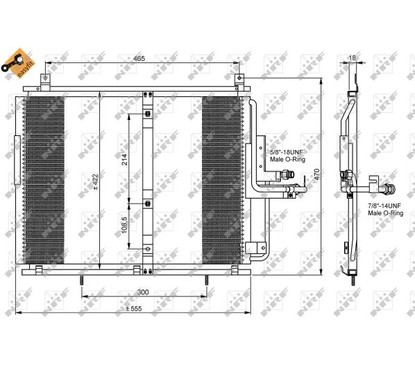 Nrf Condensatori Mercedes 35244