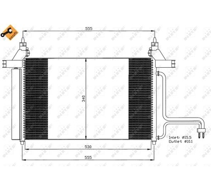 Nrf Condensatori Fiat 35495 per ripristinare il corretto funzionamento del componente