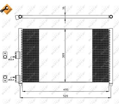 Nrf Condensatori Fiat 35502 per ripristinare il corretto funzionamento del componente