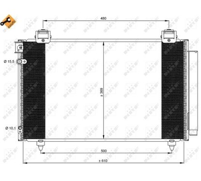 Nrf Condensatori Toyota 35592