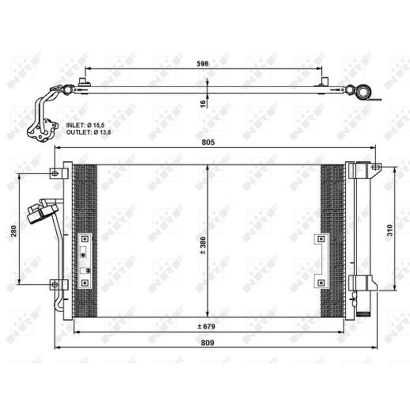 Nrf Condensatori Volkswagen 35639