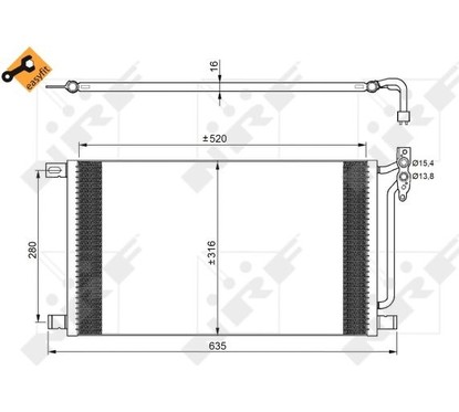 Nrf Condensatori Bmw 35748 per ripristinare il corretto funzionamento del componente