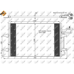 Nrf Condensatori Volvo 35770 per ripristinare il corretto funzionamento del componente