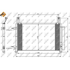 Nrf Condensatori Chevrolet-Buick 35796
