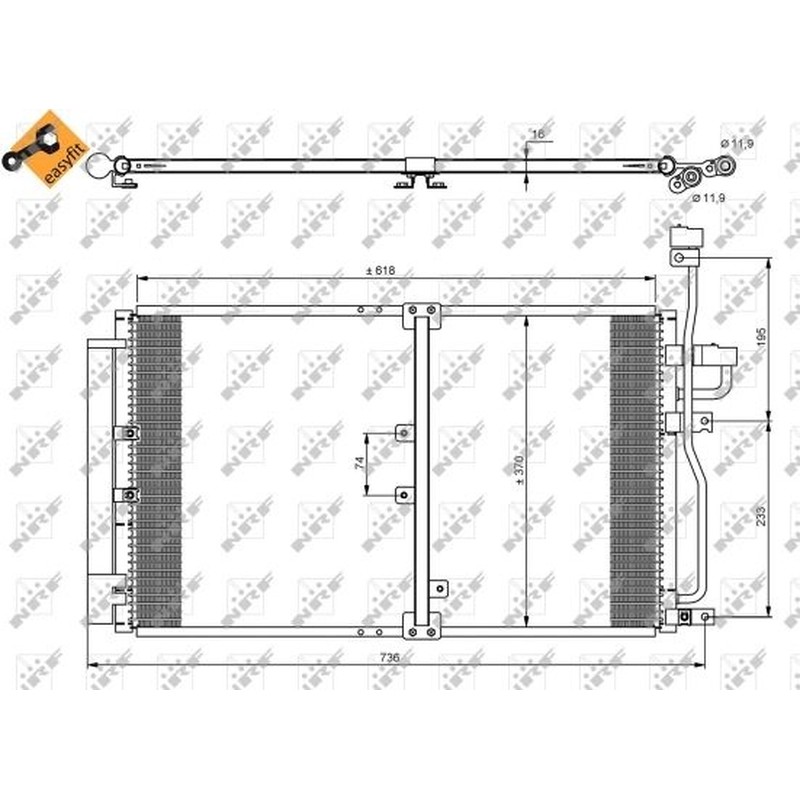 Nrf Condensatori Chevrolet-Buick 35797