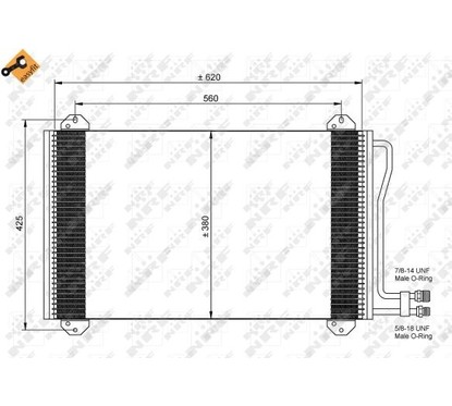 Nrf Condensatori Mercedes 35811
