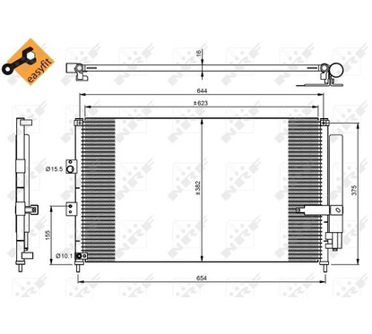 Nrf Condensatori Honda 35865 per ripristinare il corretto funzionamento del componente