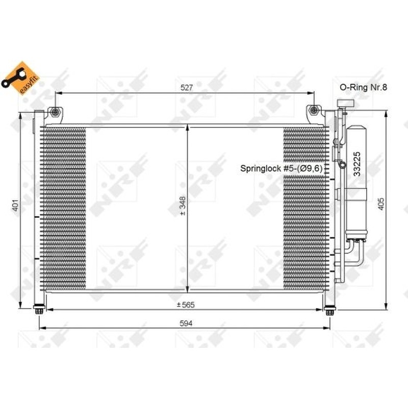 Nrf Condensatori Mazda 35870