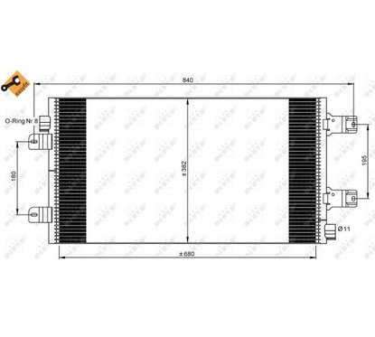 Nrf Condensatori Renault 35880 per ripristinare il corretto funzionamento del componente