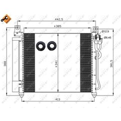 Nrf Condensatori Kia 35888 per ripristinare il corretto funzionamento del componente