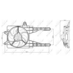 Nrf Ventole Fiat 47247