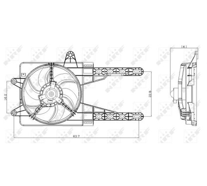 Nrf Ventole Fiat 47247