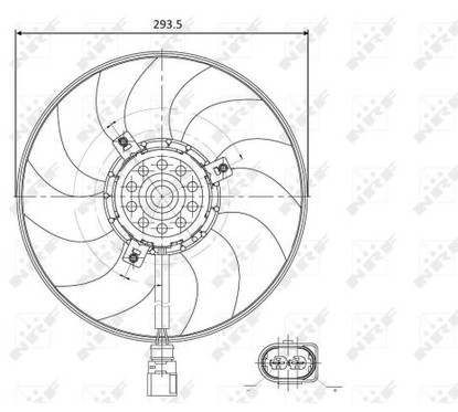 Nrf Ventole Audi-V.W. 47395