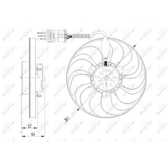 Nrf Ventole Audi-V.W. 47398