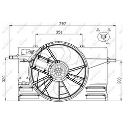 Nrf Ventole Volvo 47412