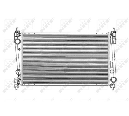 Radiatore acqua NRF 53836 398x618x26
