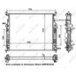 Nrf Radiatore Mercedes Gl320 06- 56074