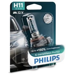 PHILIPS X-tremeVision Pro150 lampada fari auto H11