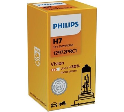 Lampadina Fari auto PHILIPS Vision 12V 55W H7