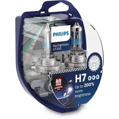 Lampadine Auto Philips H7 Racing Vision GT200 +200% 3500K