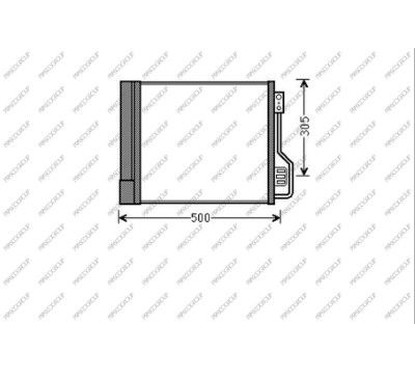 PRASCO Condensatore, Climatizzatore ME305C001