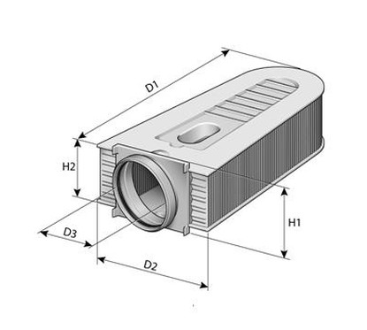 Purflux Filtro Aria A1384