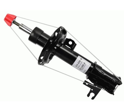 Sachs Ammortizzatore 315836 per ripristinare il corretto funzionamento del componente