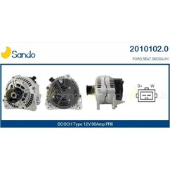 Sando Alternatore 12V 90A Ford Vw 2010102.0 per ripristinare il corretto funzionamento del componente