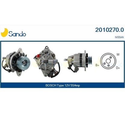 Sando Nissan 2010270.0 per ripristinare il corretto funzionamento del componente