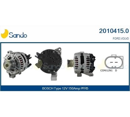 Sando Ford,Volvo 2010415.0 per ripristinare il corretto funzionamento del componente