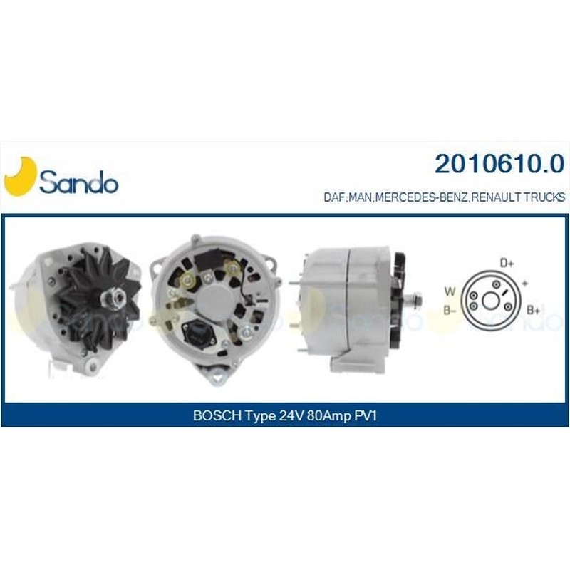 Sando Mercedes Truks 2010610.0