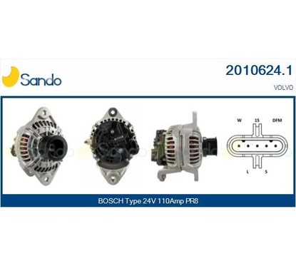 Sando Volvo Trucks 2010624.1 per ripristinare il corretto funzionamento del componente