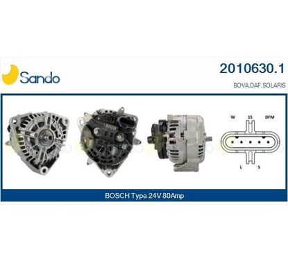 Sando Daf 2010630.1 per ripristinare il corretto funzionamento del componente
