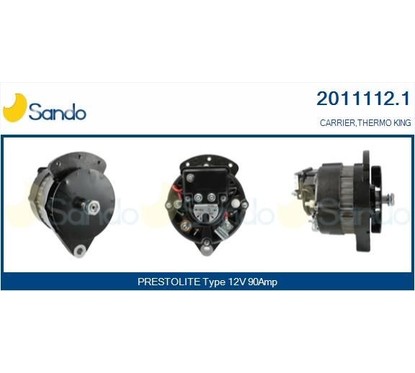 Sando Alternatore 12V 90A Thermo King Carrier 2011112.1 per ripristinare il corretto funzionamento del componente