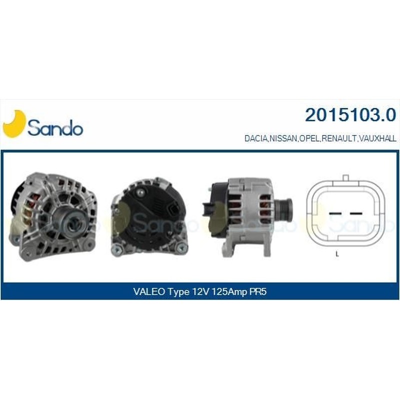 Sando Nissan,Opel,Renault 2015103.0