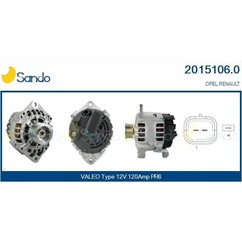 Sando Opel,Renault 2015106.0 per ripristinare il corretto funzionamento del componente