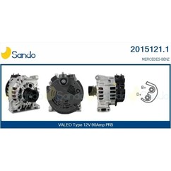 Sando Alternatore 12V 90A Mercedes Classe A(W168) 2015121.1 per ripristinare il corretto funzionamento del componente