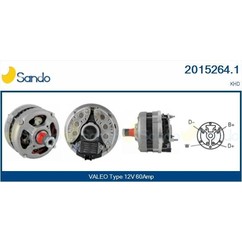 Sando Alternatore 12V 60A Deutz/Khd 2015264.1 per ripristinare il corretto funzionamento del componente
