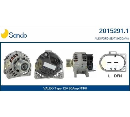 Sando Vw 2015291.1 per ripristinare il corretto funzionamento del componente