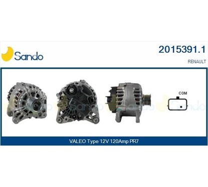 Sando Renault 2015391.1 per ripristinare il corretto funzionamento del componente