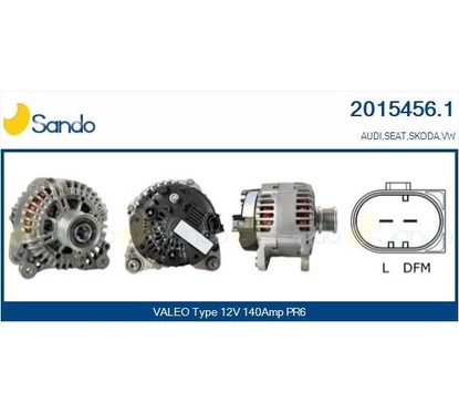 Sando Vw 2015456.1 per ripristinare il corretto funzionamento del componente