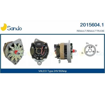 Sando Renault Truks 2015604.1 per ripristinare il corretto funzionamento del componente