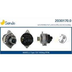 Sando Alternatore 12V 140A Alfa 147/159 1.9 Jtd 2030170.0 per ripristinare il corretto funzionamento del componente